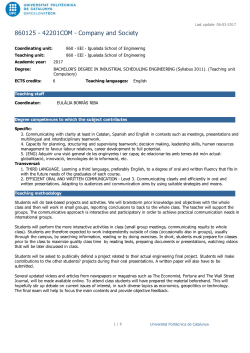 860125 - 42201COM - Company and Society