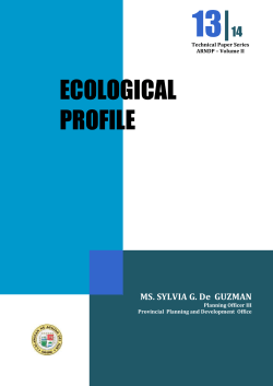 Location, Land Area And - Official Website of Agusan del Sur