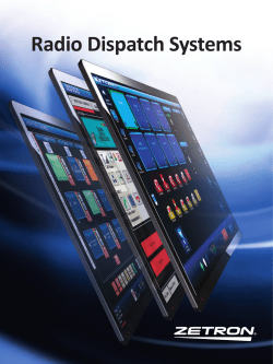 Radio Dispatch Systems