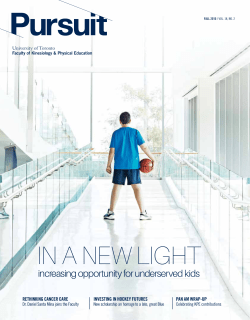 Sport in a New Light - Increasing Opportunity for Underserved Kids