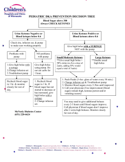 PEDIATRIC DKA PREVENTION DECISION TREE