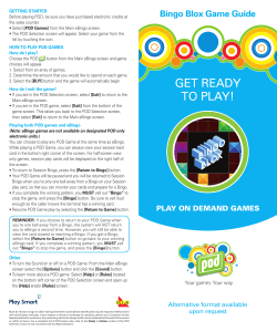 GET READY TO PLAY! - Community Spirit Gaming Centre