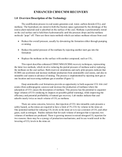 Enhanced CBM/CMM recovery (CO2 and N2 injection)