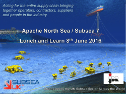 Acting for the entire supply chain bringing together