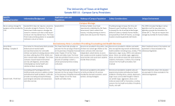 Campus Carry Provisions - The University of Texas at Arlington