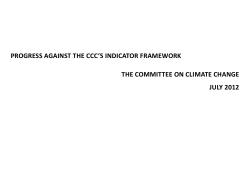 Meeting the Carbon Budgets &ndash; 2012 Progress Report to Parliament