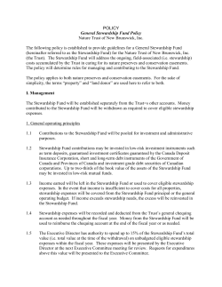 NTNB Stew Fund Policy Costs Worksheet