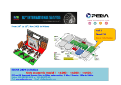 EICMA 2009 Invitation Only economic model ! $300.