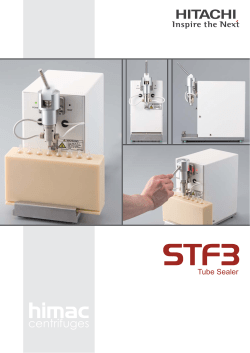 STF3 P1.ai - Hitachi Centrifuges