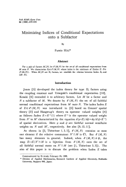 Minimizing Indices of Conditional Expectations onto a Subfactor