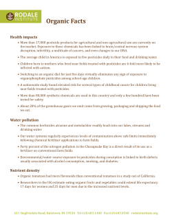 Organic Facts - Rodale Institute
