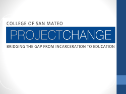 Project Change - College of San Mateo