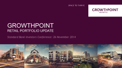 Growthpoint retail portfolio update