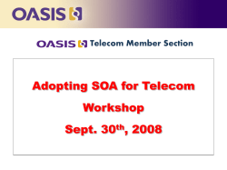SOA for Telecom