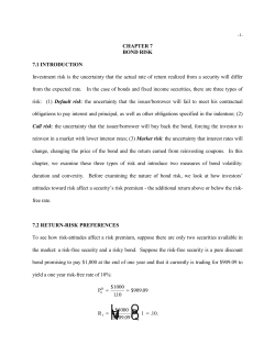 price-yield curve for callable bond