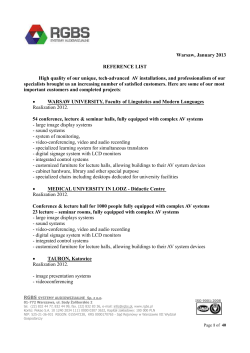 Delivery and instalation of digital wireless conference system and