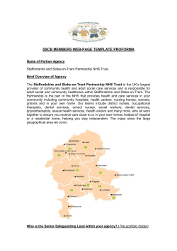 Staffordshire and Stoke-on-Trent Partnership NHS Trust