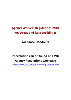Agency Workers Regulations