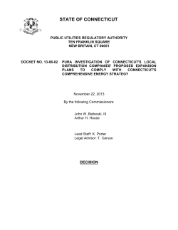 decision - Northeast Utilities