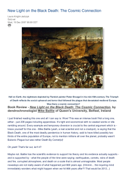 New Light on the Black Death
