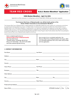 team red cross - American Red Cross