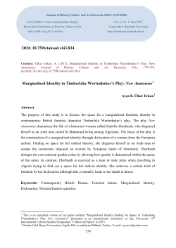 DOI: 10.7596/taksad.v6i3.834 Marginalised Identity in Timberlake