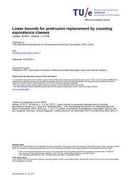 Lower bounds for protrusion replacement by counting equivalence