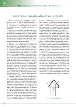 Second harmonic generation at hard X-ray wavelengths - SPring-8