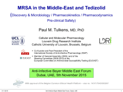 Tedizolid - Cellular and Molecular Pharmacology