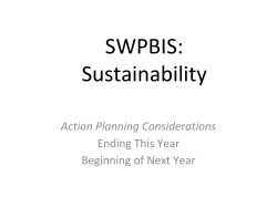Planning Next Year