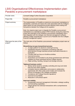 LSIS Organisational Effectiveness