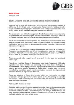 MEDIA RELEASE