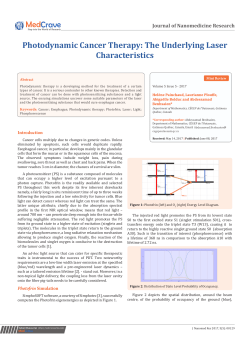 Photodynamic Cancer Therapy: The Underlying Dual Light Source