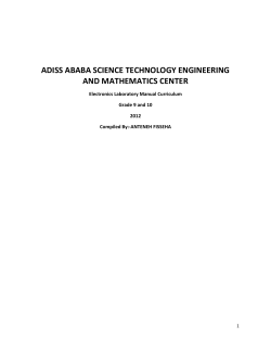 Lab Manual for Grade 9 and 10