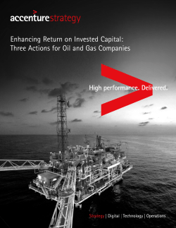 Enhancing Return on Invested Capital: Three Actions for