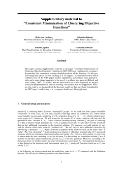 Consistent Minimization of Clustering Objective Functions
