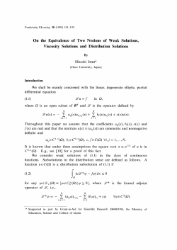 On the Equivalence of Two Notions of Weak Solutions, Viscosity