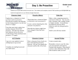 MCSD@Home - Junior Lesson Grid