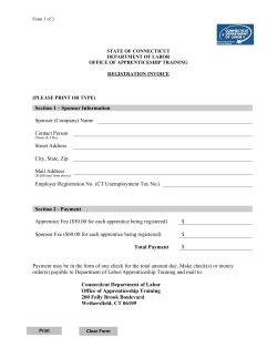 Section 1 &ndash; Sponsor Information Sponsor (Company) Name Contact