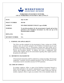 Local Workforce Investment Area 13