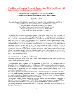 European Economic Review, Sept. 2016, Vol. 88, pp.21-41