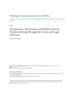 The Promise and Pitfalls of Social Problem Solving Through the