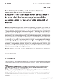 Robustness of the linear mixed effects model to error