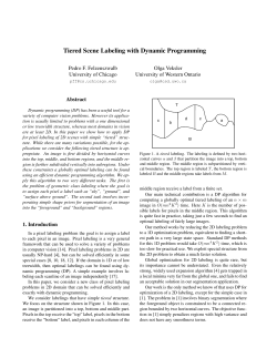 Tiered Scene Labeling with Dynamic Programming