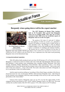The 152nd Hospices de Beaune Wine Auction, held on 18