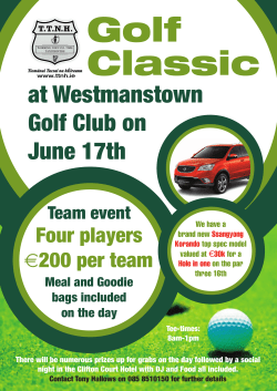 Four players &euro;200 per team