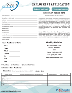 Apply Now - Quality Cellular