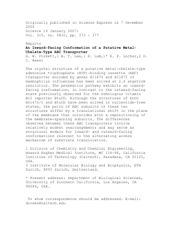 Originally published in Science Express on 7 December 2006