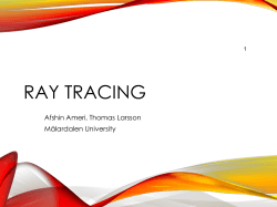 Ray Tracing