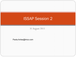 ISSAPSession2 - Silver Bullet Solutions, Inc.
